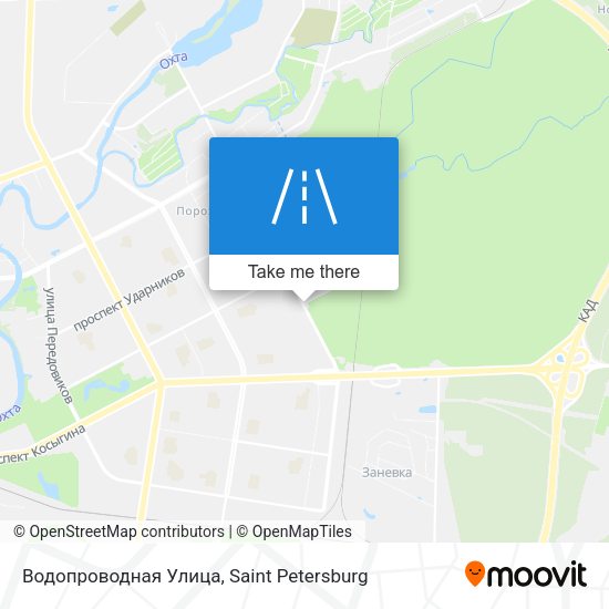 Водопроводная Улица map