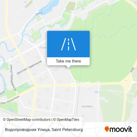 Водопроводная Улица map
