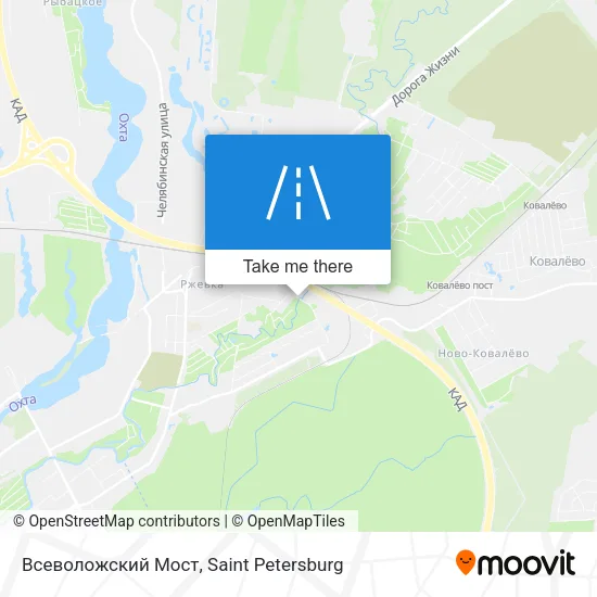 Всеволожский Мост map