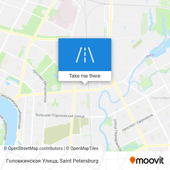 Головкинская Улица map