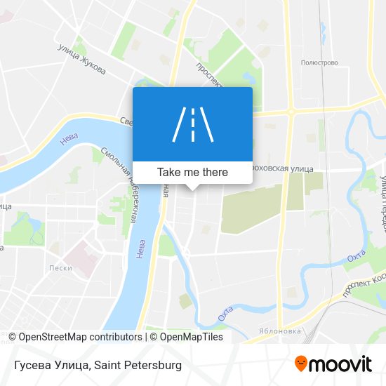 Гусева Улица map