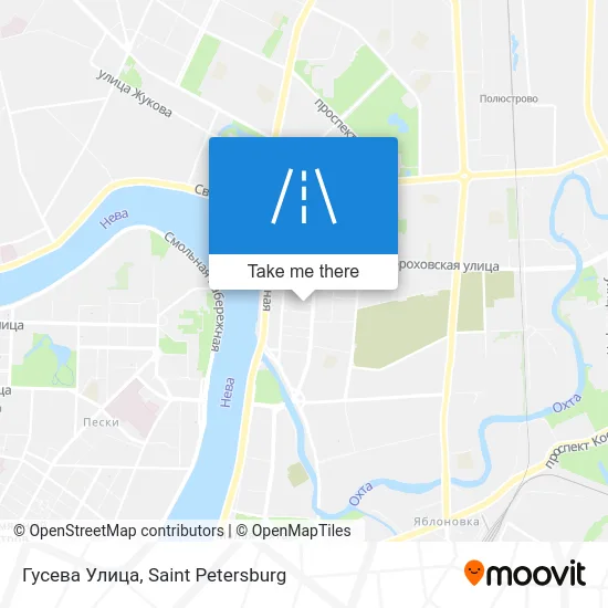 Гусева Улица map