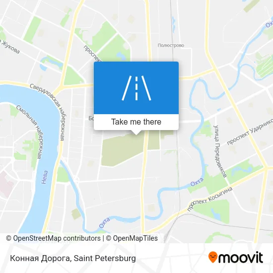 Конная Дорога map