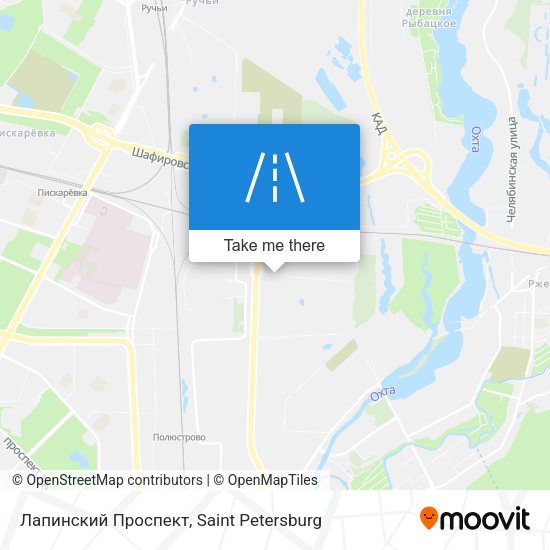 Лапинский Проспект map