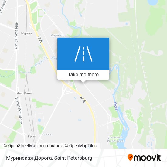 Муринская Дорога map