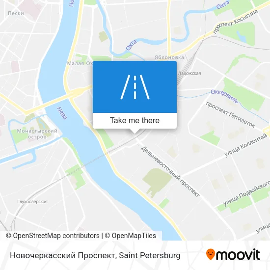 Новочеркасский Проспект map