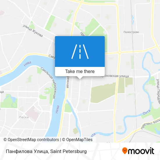 Панфилова Улица map