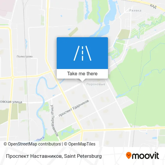 Проспект Наставников map