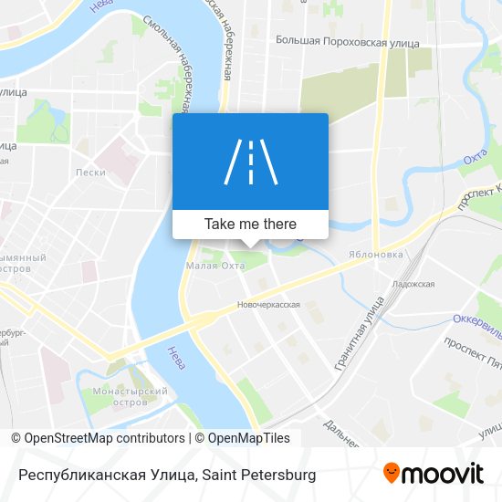 Республиканская Улица map