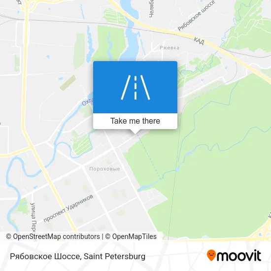 Рябовское Шоссе map