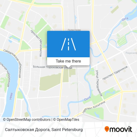 Салтыковская Дорога map