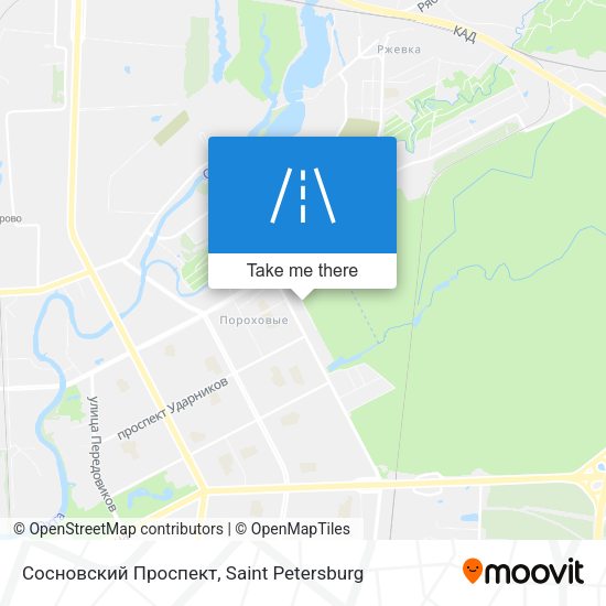 Сосновский Проспект map