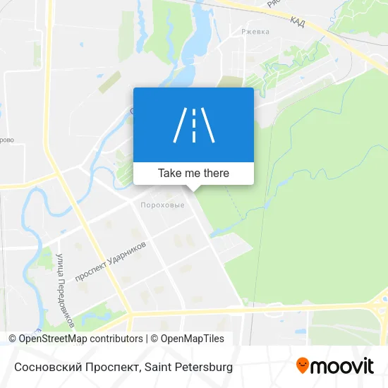 Сосновский Проспект map