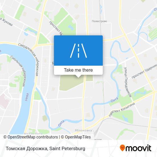 Томская Дорожка map