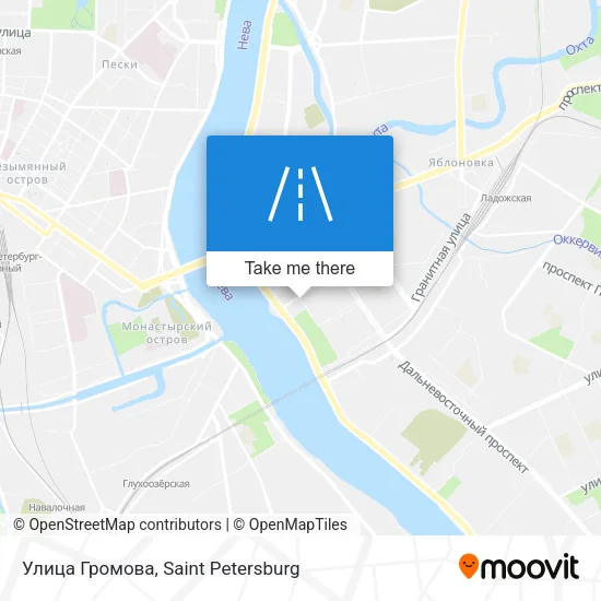 Улица Громова map