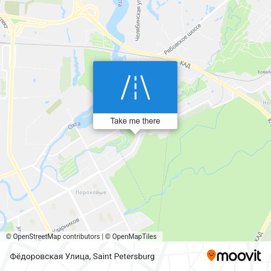 Фёдоровская Улица map