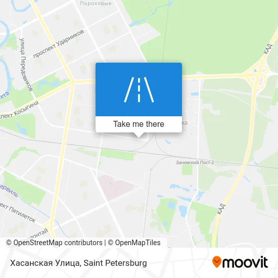 Хасанская Улица map