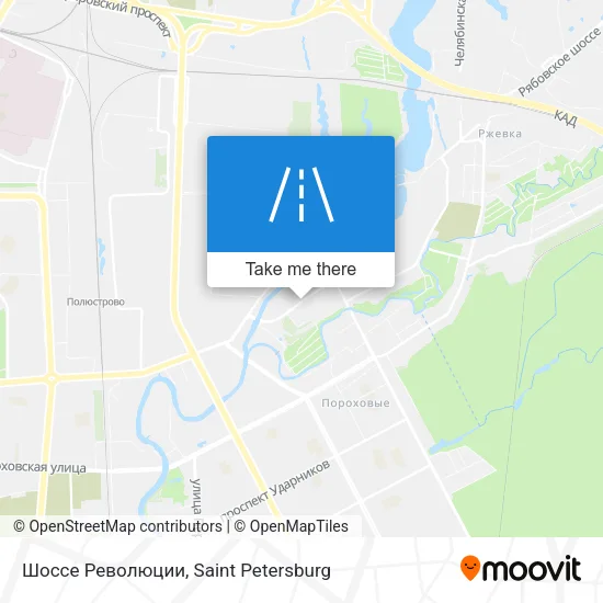Шоссе Революции map