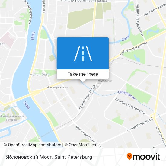 Яблоновский Мост map