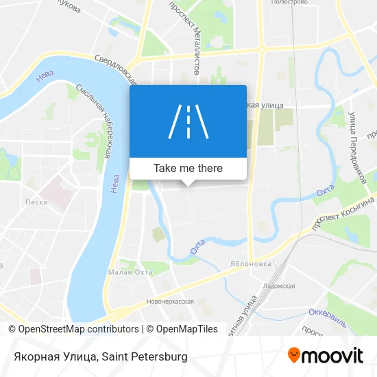 Якорная Улица map