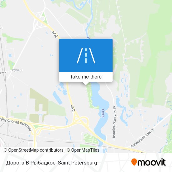 Дорога В Рыбацкое map