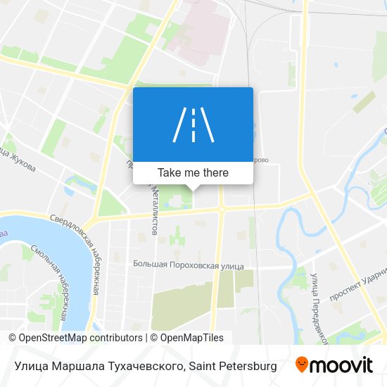 Улица Маршала Тухачевского map