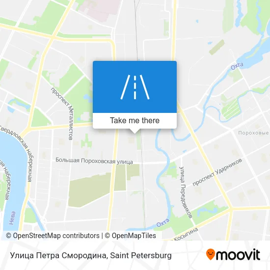 Улица Петра Смородина map