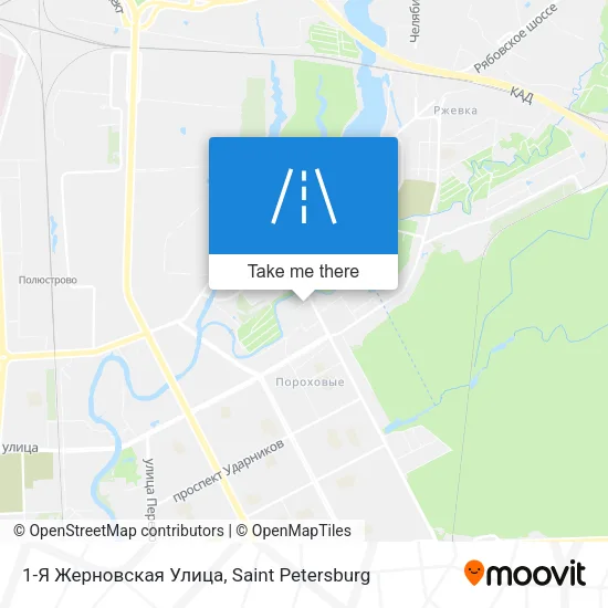 1-Я Жерновская Улица map