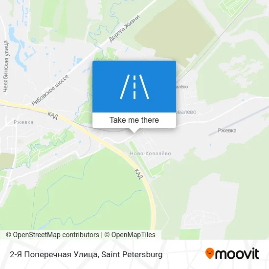 2-Я Поперечная Улица map