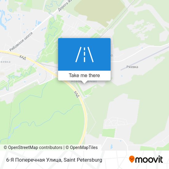 6-Я Поперечная Улица map
