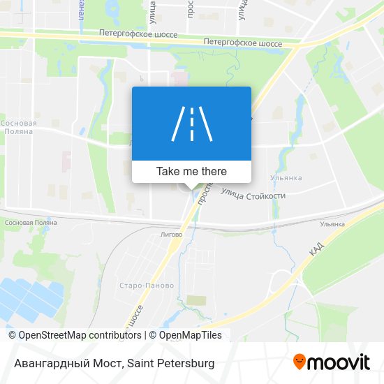 Авангардный Мост map