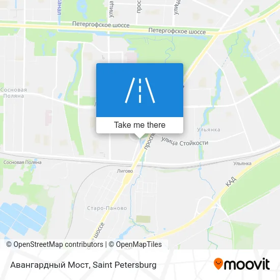 Авангардный Мост map