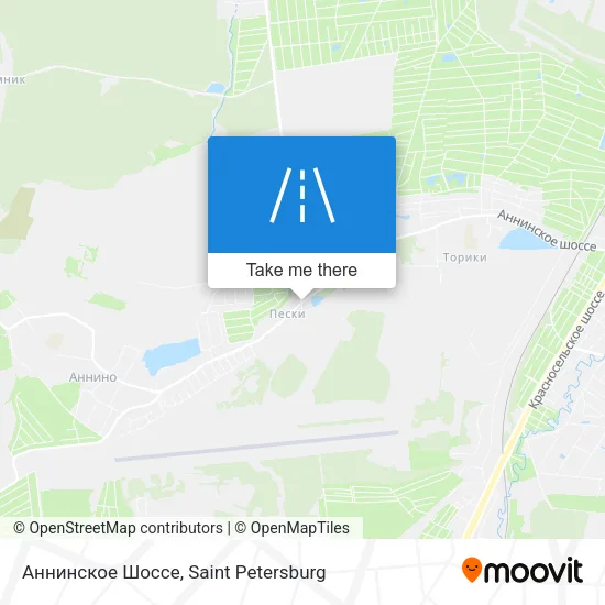 Аннинское Шоссе map