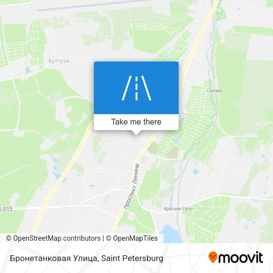 Бронетанковая Улица map