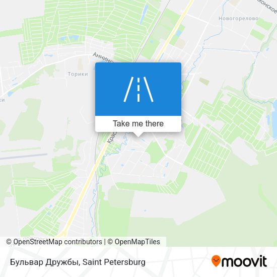 Бульвар Дружбы map