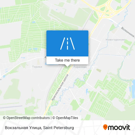 Вокзальная Улица map