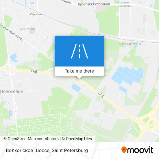 Волхонское Шоссе map