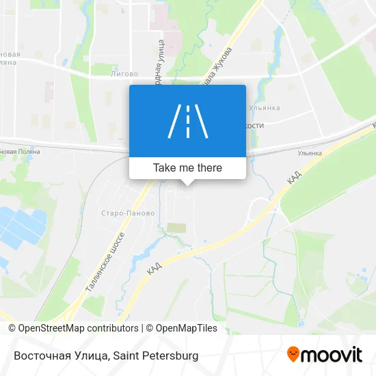 Восточная Улица map