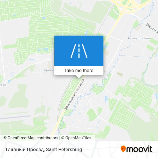 Главный Проезд map