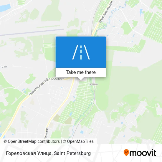 Гореловская Улица map