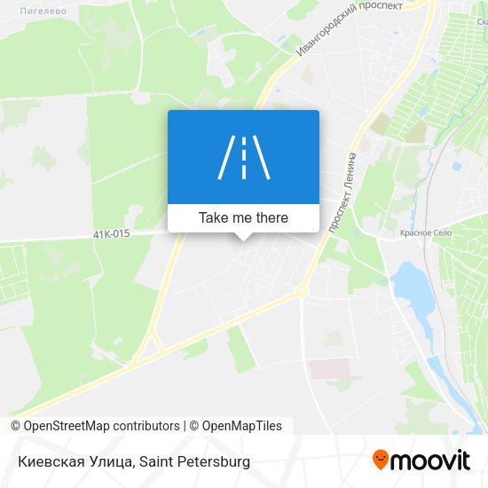 Киевская Улица map