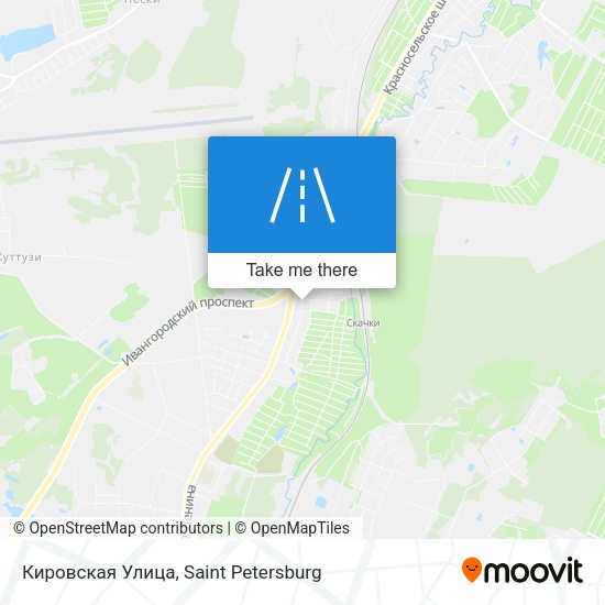 Кировская Улица map