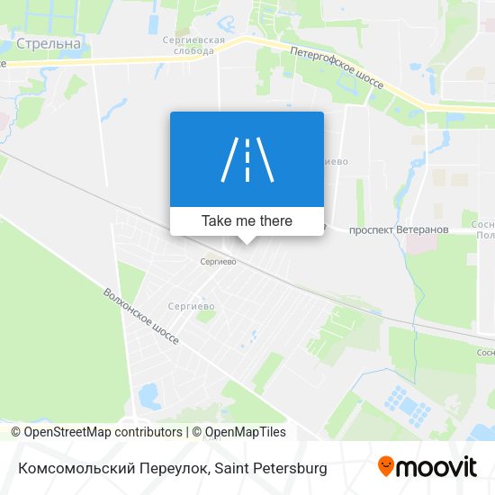 Комсомольский Переулок map