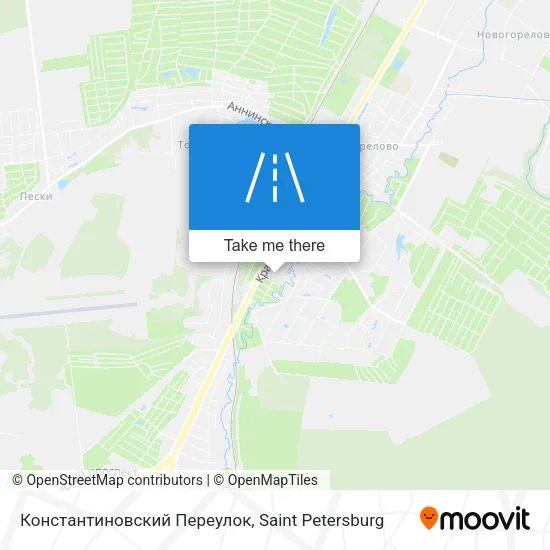 Константиновский Переулок map