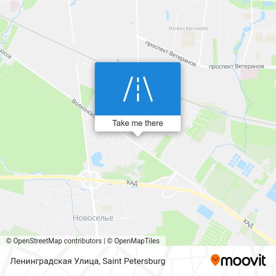 Ленинградская Улица map