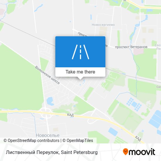 Лиственный Переулок map