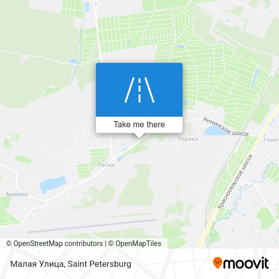 Малая Улица map