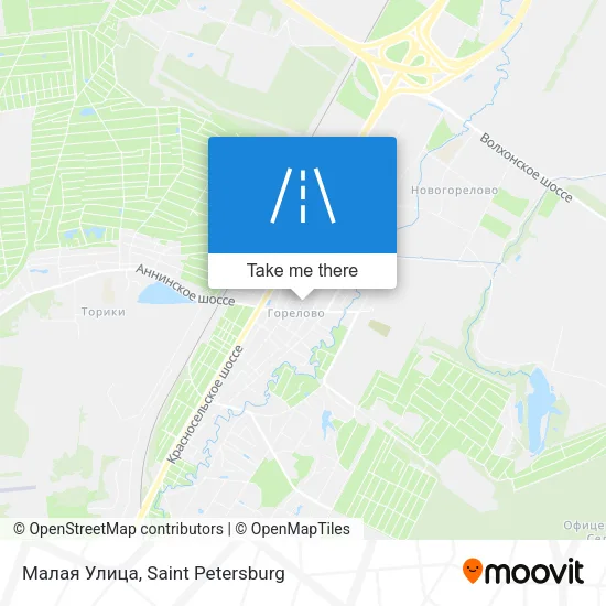 Малая Улица map