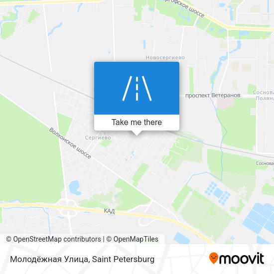 Молодёжная Улица map