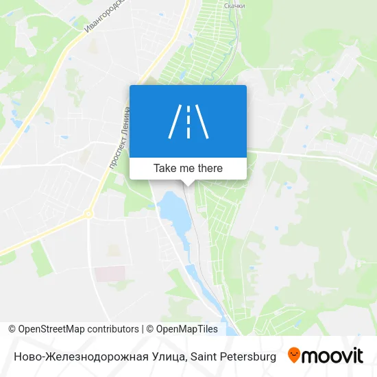 Ново-Железнодорожная Улица map